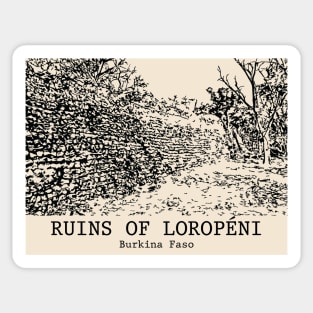 Ruins of Loropéni - Burkina Faso Sticker